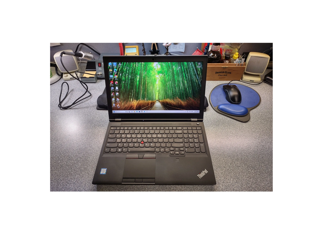 Lenovo P53 I7 Hex Core Windows 11 Laptop with 2 Year Hardware Warranty