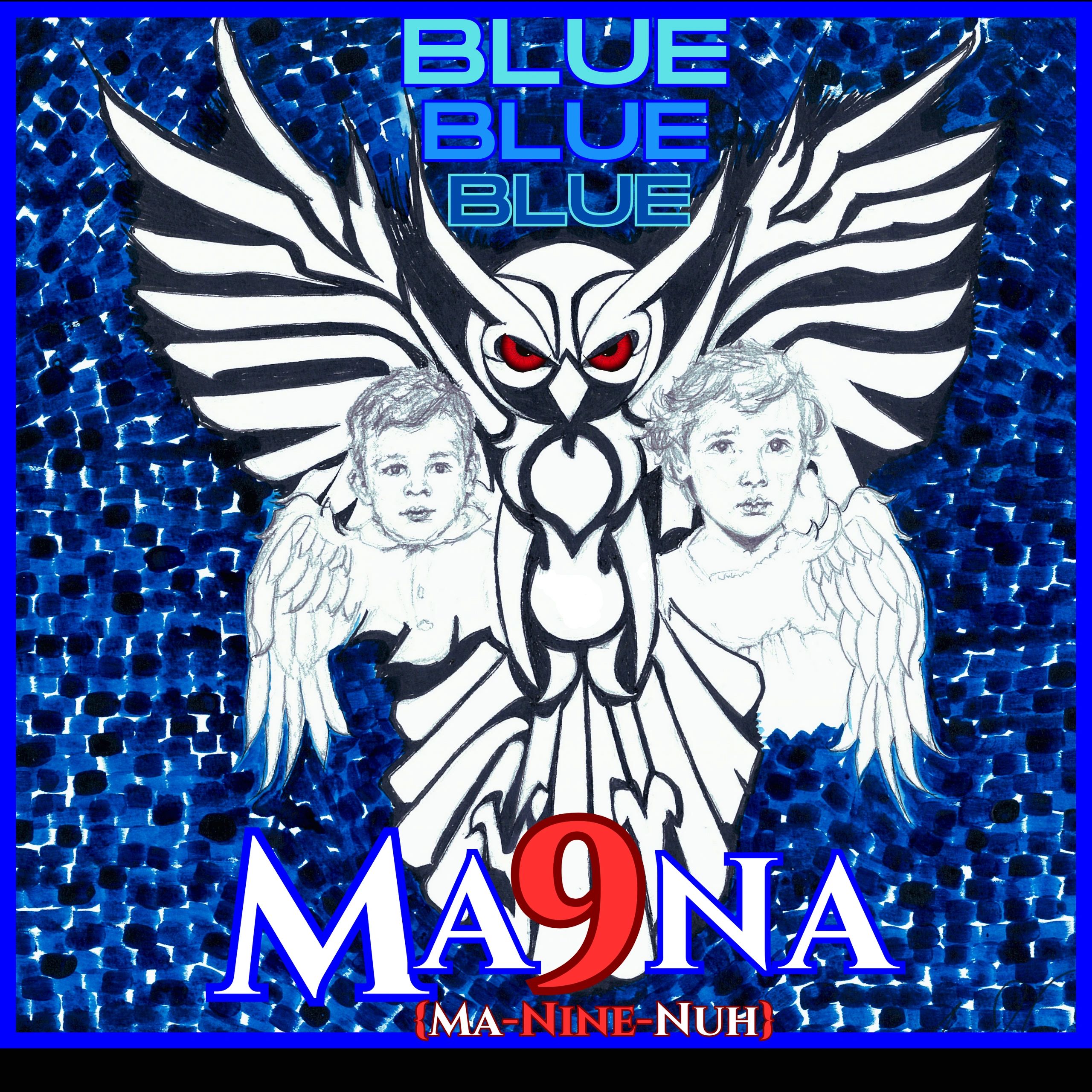 The artwork for 2024 release Blue Blue Blue