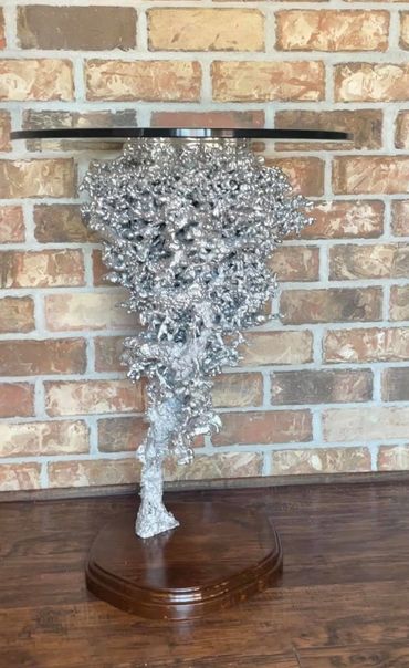 Aluminum sculpture - metal sculpture