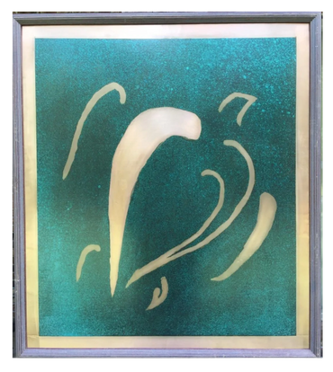 Copper patina / verdigris wall art