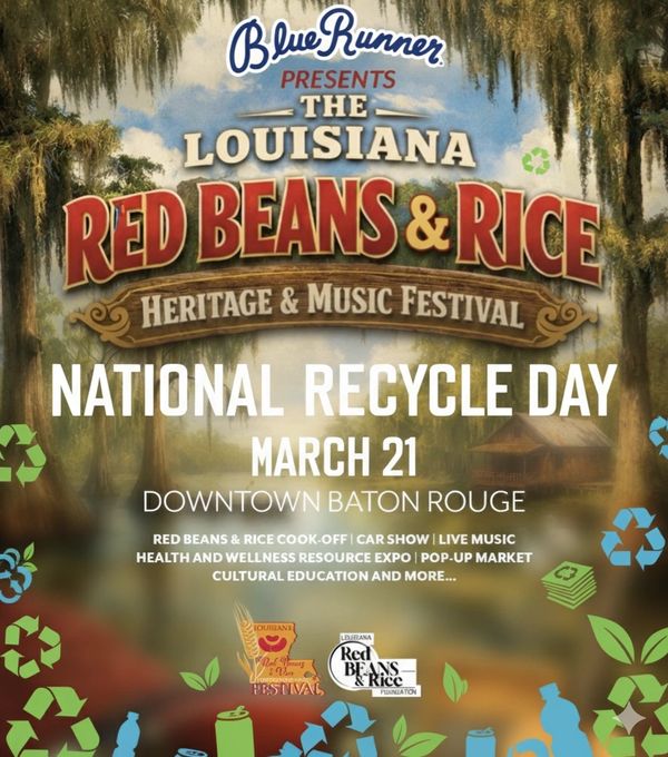 We’re keeping Louisiana Beautiful by celebrating National Recycle Day in March 21, 2026