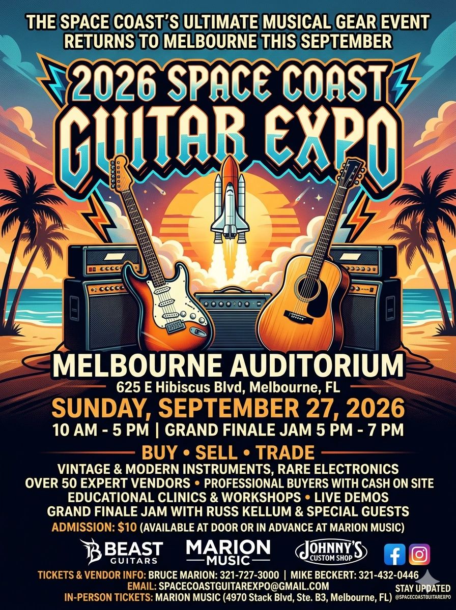 Space Coast Guitar Expo