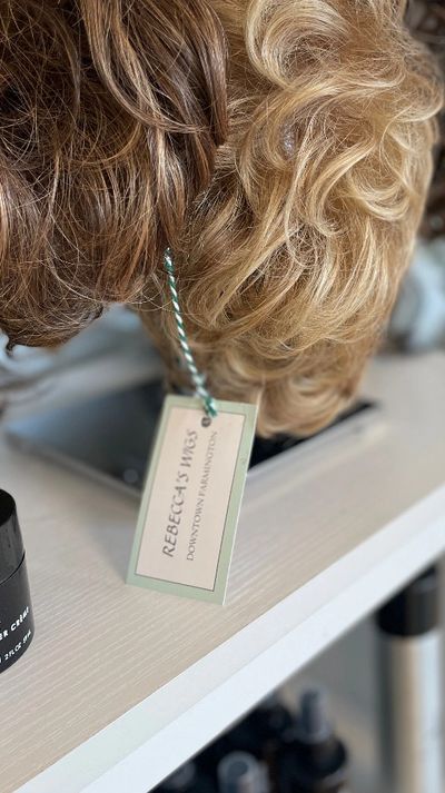 Human hair synthetic hair wig topper extensions