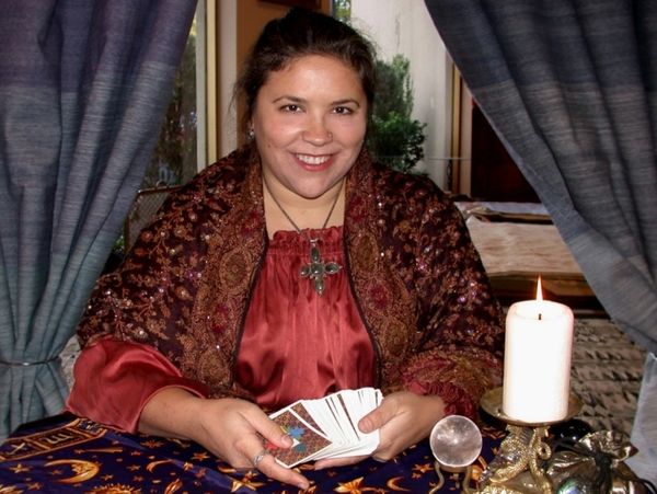 A gypsy fortune teller!