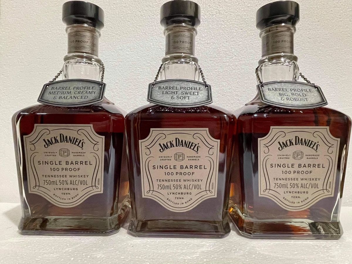 Jack Daniels JR Duty Free 3 Bottle set