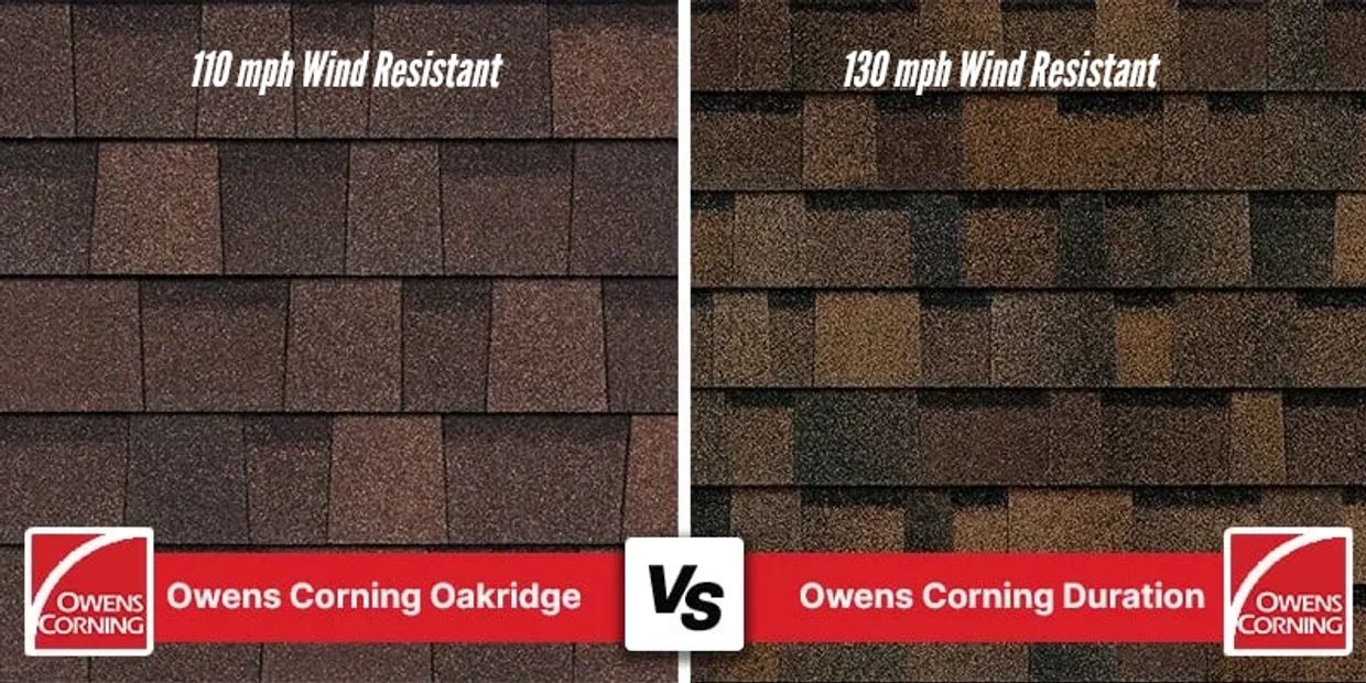 Owens Corning Duration vs. Oakridge: Which Shingle Reigns Supreme?