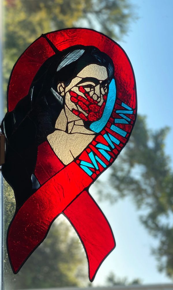 Indigenous awareness piece. Missing and murdered indigenous women MMIW. 