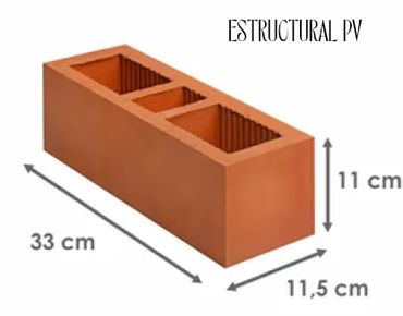 ESTRUCTURAL PV – 11,5 X11 X33