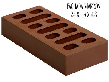 FACHADA MARRON 24X11.5X4.8