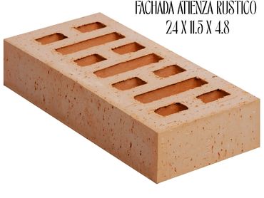FACHADA ATIENZA RUSTICO  24X11.5X4.8
