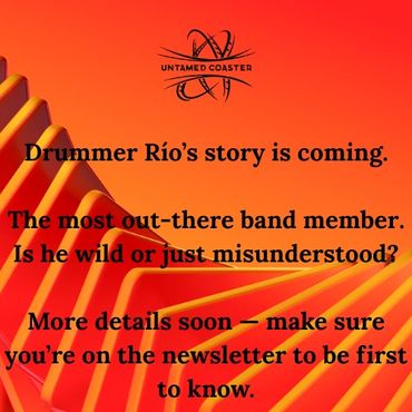 Drummer Rio's story is coming. The most out-there band member. Is he wild or just misunderstood?

Mo