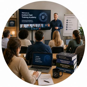 Instinct Field Training academy classroom training picture