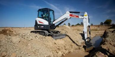Excavator rental in Mansfield Ohio
