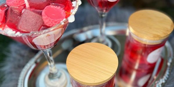 Custom martini candles