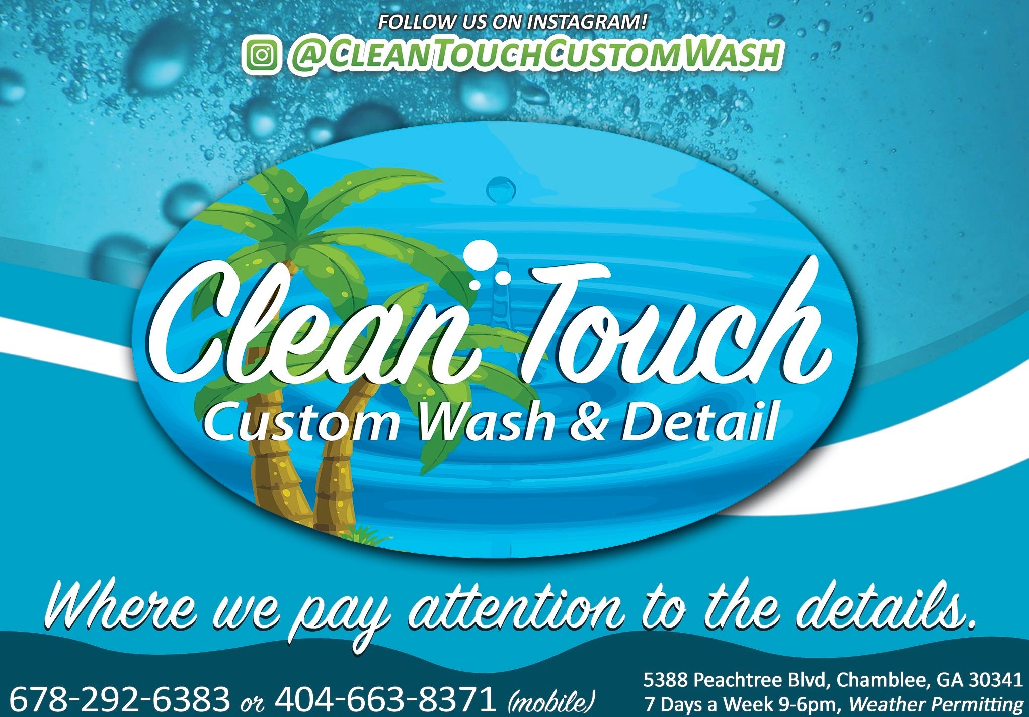 Clean Touch Custom Wash and Detail — car detailing in Atlanta