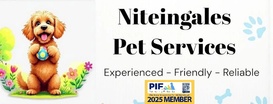 Niteingales Dog Grooming 
& 
Snack Shack 