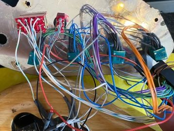 bass guitar preamp wiring 