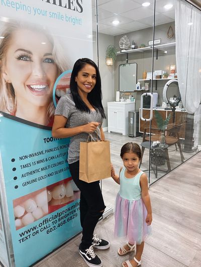 Teeth whitening salon located in chandler arizona