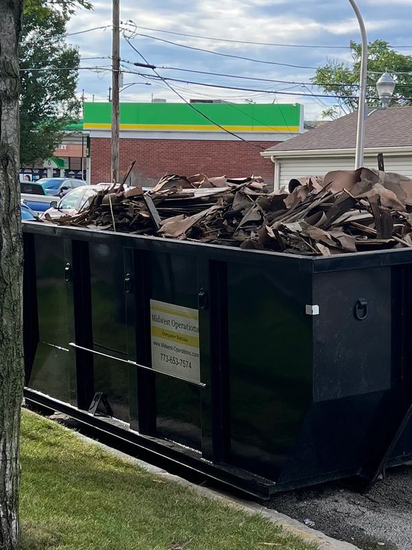 A Dumpster on the Street