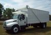 Disaster cleaup dump with ladder, tarp bar, and rear swininging doors
