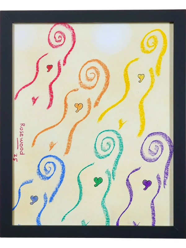 The Rainbow Edition of 6 Muddle Headed Girls for the LBGT community. They stand for women's rights
