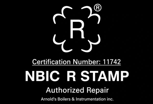 NBIC R Stamp Authorized Repair certification logo.