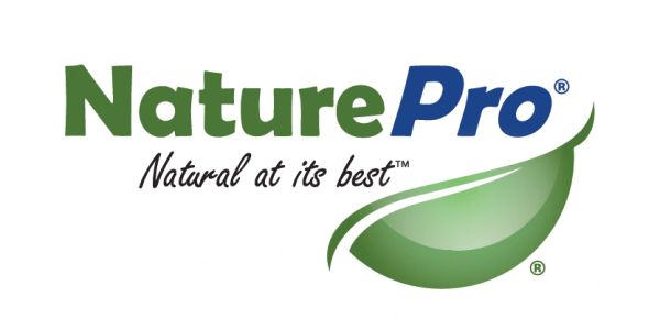 NaturePro logo with a green leaf.
