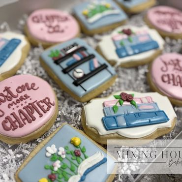 Book sugar cookies