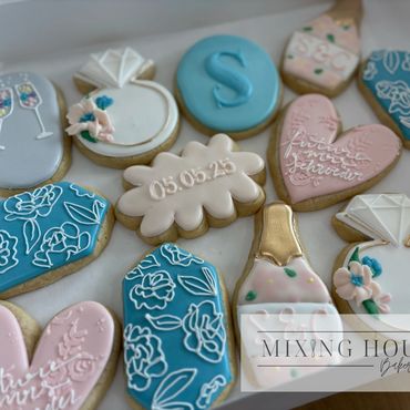 Wedding ring cookie