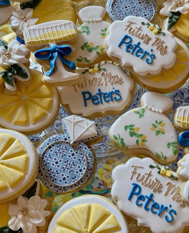 Lemon bridal shower