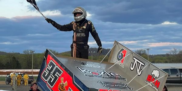 Austin Bishop's 1st 410 Sprint Car victory