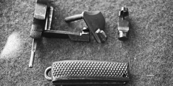 Early production wwii  model 1911 parts shared between contractors Colt and Ithaca