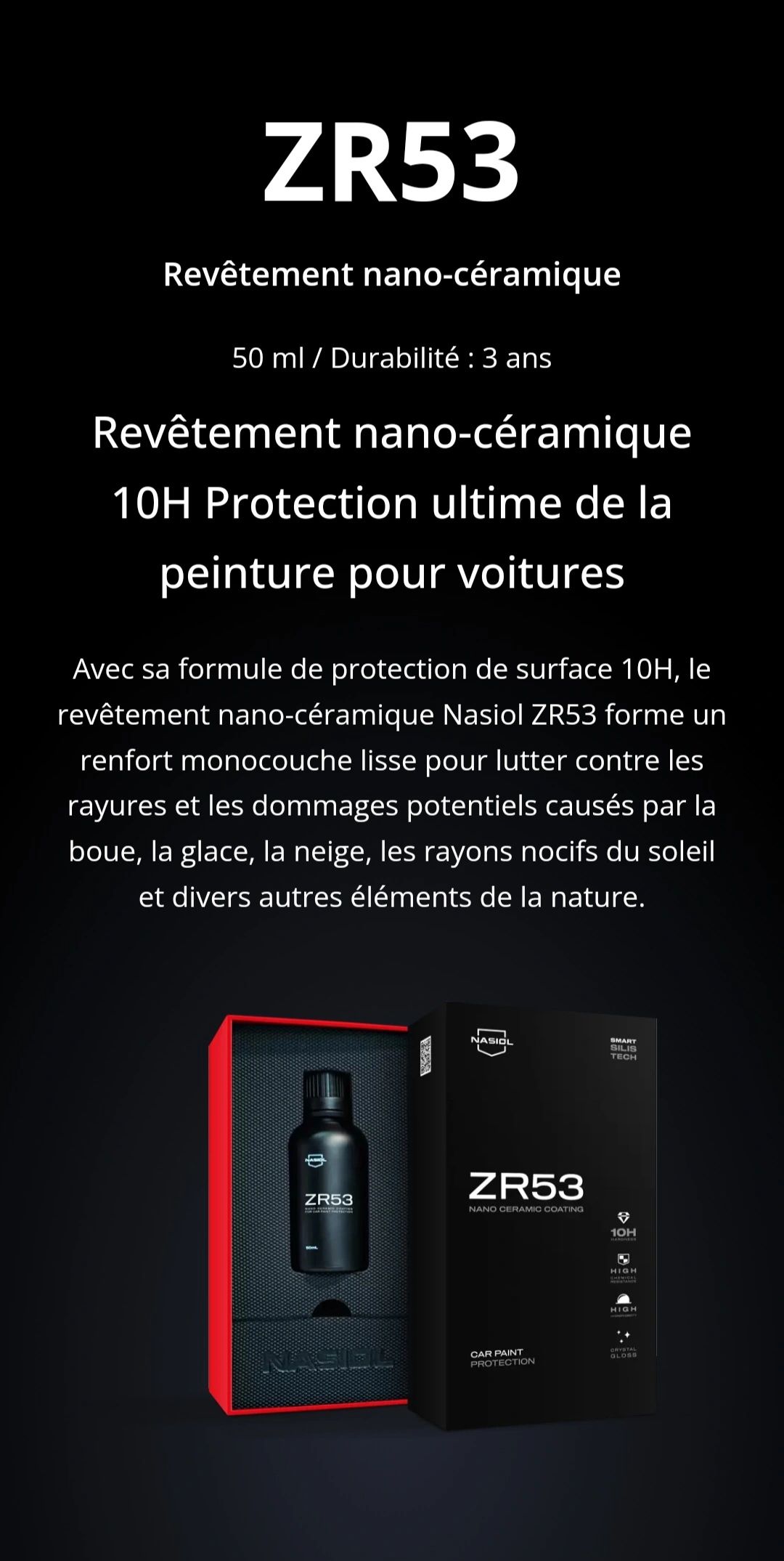 Nasiol ZR53 protection 3 à 6ans