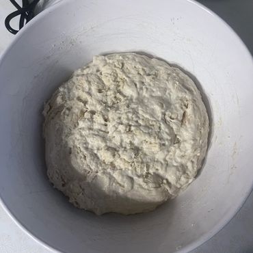 Initial dough mix