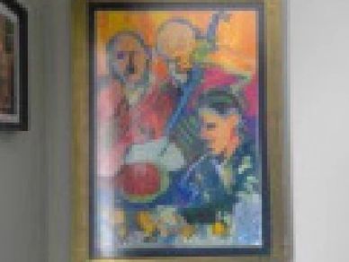 Original Art 
Musicians $325
100% Of Your Donation Goes Bring Food To Those In Need
