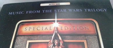 Alto Sax Music Notes From Star Wars 
Special Edition 
Free When You Give $15