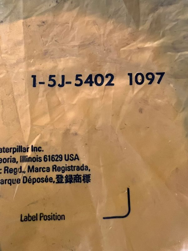 Caterpillar:1-5J-5402