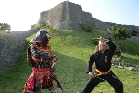 Hanshi Peter Carbone and Samurai at Katsuren