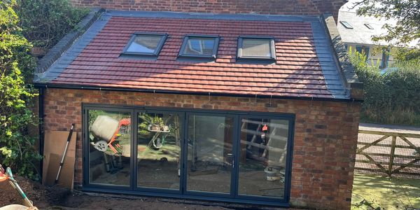 The construction of the house is done