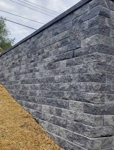 Cranberry Township Grey Retaining wall 