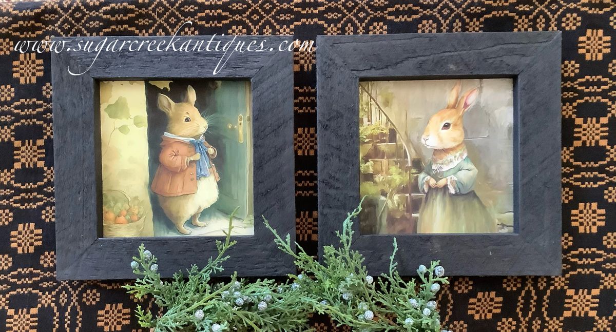 MILTON or PHOEBE RABBIT PICTURES