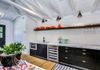 kitchen: bar area with wine cooler