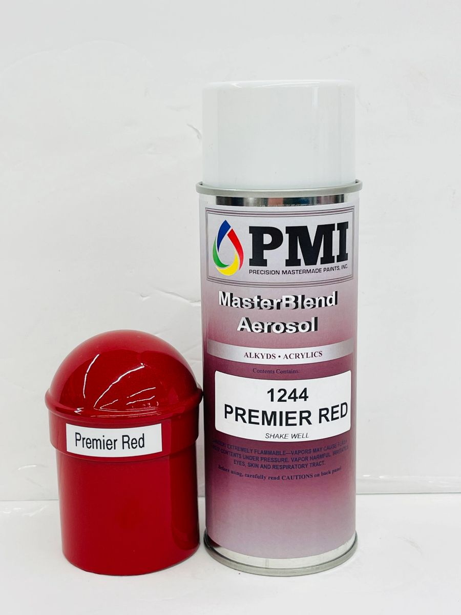 Premier Red Acrylic Enamel Paint - Aerosol