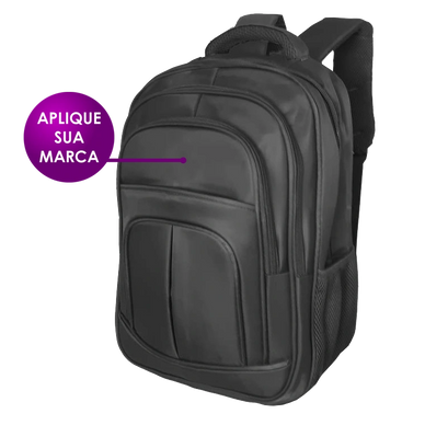 Mochila executiva personalizada com logomarca a laser ou impressão digital colorida