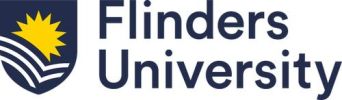 Logo of Flinders University.