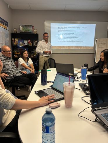 Two day workshop with the J. Addison Management Team 