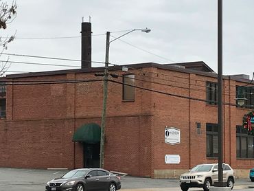 Iron Pipe outside view Smokestack 