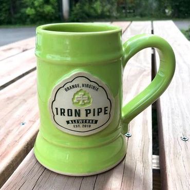Iron Pipe Mug Club Grey Fox Pottery