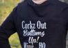 Available in Long Sleeve, Hoodie, 1/2 zip & 3/4 sleeve Scoop Neck
