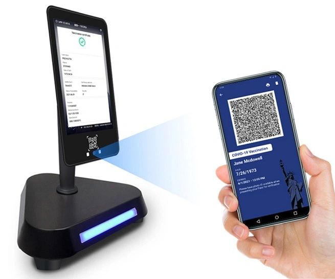 Vaccine QR Code Verification Systems